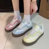 Zapatillas Deportivas de Entrenamiento Alemanas para Mujer 2026 Otoño Nuevo Estilo Suela Gruesa Bloque de Color, Elegantes Casual con Cordones de Moda Zapatos Forrest Gump