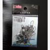 Conector de acero inoxidable marca Guangmingda - Hebilla de conexión de eslabón de pasador giratorio americano - Accesorios de pesca