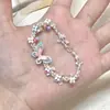 Pulsera de Mariposa Flor Exquisita Dulce de Alta Apariencia 2025 Nueva Verano Trenzada Pequeña Fresca Accesorios para la Mano Venta al por Mayor