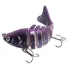 Atacado de fábrica Luya isca dura multi-seção simulação de peixe 10cm/15g plástico sete-seção isca multicolor