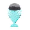 Brocha Explosiva de Base de Sirena Única Brocha de Maquillaje Escama de Pez Cola de Pez Aparato Cosmético Herramienta de Belleza Portátil Profesional