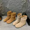 Botas Gruesas de Suela Plana para Mujer 2026 Primavera/Otoño Botines Nuevos Súper Calientes Botas Vaqueras Meilade Botas de Moda hasta Media Pantorrilla