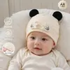 Gorros de dibujos animados para bebés y niños pequeños, estilos de primavera y otoño, diseñados para proteger la fontanela, adecuados tanto para niños como para niñas, lindos y adorables, ideales para bebés, a prueba de viento y se pueden usar sobre otras prendas en invierno