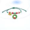 Directo de fábrica transfronterizo nuevo pulsera de Navidad pareja de estudiantes niños regalo de Navidad Papá Noel Reno