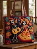 2026 Estación Independiente Transfronteriza Amazon Bolso Nuevo Bolso Tote Estampado Digital Bolso Tote Acolchado de Moda