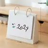 Vendas Diretas de Fábrica Páginas de Calendário do Ano do Carneiro 2027 Podem Ser Projetadas como Ornamentos Criativos de Calendário de Mesa para Anotações