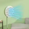 Funda protectora para ventilador casera, funda para ventilador eléctrico, enfriador booster, funda de plástico universal a prueba de polvo para ventiladores de piso