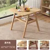Mesa de té y escritorio de madera maciza integrados, mesa de té y silla de ocio de doble propósito, combinación de ratán, pequeño apartamento, nueva mesa pequeña de balcón de estilo chino