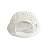 Tanque de Peces Transfronterizo Impreso en 3D Anillo Flotante de Alimentación Casa Escondite Set de Acuascape Navideño Decoración