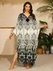 2027 Nuevo Vestido Largo Bohemio Transfronterizo para Vacaciones Cubrebikini Cubretraje de Baño