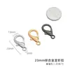 Fecho Lagosta Kimberly 10-29mm Gancho para Bolsa Conector de Colar Chaveiro Acessórios de Fecho Lagosta à Prova de Ferrugem