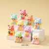 Serie Didi Guardián Flocada Figuras Lindas Adornos de Escritorio Juguetes de Moda Caja Ciega de Emparejamiento Venta al por Mayor
