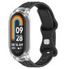 Adecuado para Correa de Reloj Xiaomi Mi Band 10 Correa de Reloj de Silicona con Patrón de Cuero Xiaomi Mi Band 34567 Correa de Reloj Xiaomi Mi Band 8/9