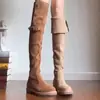 Botas de Moda de Salto Alto Tendência para Mulheres, Novas Botas Longas Estilosas Outono/Inverno 2024