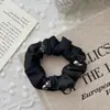 Nudo para Cola de Caballo Coreano de Alta Elasticidad, Accesorio para el Cabello Pequeño Sencillo y de Moda con Pedrería, Banda Suave para Moño