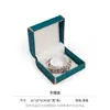Caja de Regalo para Joyería de Cuero de Seda de Lluvia de Alta Calidad Caja de Joyería para Anillo y Pulsera de Felpa de Perla de Alta Calidad Caja de Embalaje de Joyería Personalizada