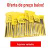 Conjunto de 10 peças de faca de brocado misto com cabo de plástico, conjunto de 3*140 mm, modelo de faca para contusões