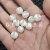 Ágata blanco nevado cuenta dzi de tres ojos, cuenta suelta de jade redonda, cuenta dzi de colmillo de tigre de ágata blanca, cuentas para accesorio de pulsera