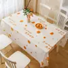 Mantel Desechable Estampado Rectangular Plástico Engrosado Impermeable a Prueba de Aceite Mantel Desechable para Mesa de Comedor Mesa Redonda