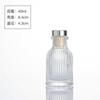 Frasco de aromaterapia de vidro romano de 120 ml sem frasco de fragrância de quarto de vime de fogo óleo essencial 200 ml frasco de aromaterapia em estoque