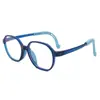 Precio de Fábrica Directo 2025 Monturas de Silicona de Moda para Niños Se Pueden Equipar con Lentes Graduados Monturas de Miopía para Estudiantes de Primaria Monturas de Moda