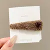 Pinzas para el Cabello de Alta Gama Estilo Coreano para Mujer 2026 Nuevas Exquisitas Pinzas para Flequillo y Cabello Pinzas Laterales Pasadores de Una Sola Línea Accesorios para el Cabello