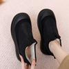 Zapatos para Mujer 2025 Nuevo Estilo Invierno Forrados de Felpa Cálidos Botas de Nieve Suela Gruesa Antideslizantes Cómodos Zapatos de Algodón Que No Cansan los Pies Botas de Mujer
