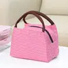 Bolsa de almuerzo portátil bolsa aislante bolsa de almuerzo bolsa de almuerzo bolsa de almuerzo bolsa de almuerzo lonchera bolsa de almacenamiento trabajo escuela puesto mayoreo