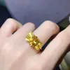 Anillo de plata de ley S925 con citrino natural, diseño de lazo de moda, ovalado 8x10mm, base vacía para anillo, venta al por mayor