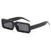 Gafas de Sol Estilo Nuevo Personalidad Delgadas Tipo Caja Moda Lentes con Estampado de Leopardo Multicolor Gafas de Sol Estilo Europeo y Americano 2235