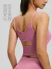 TATABLANOM Sujetador Deportivo con Almohadilla Extraíble para el Pecho para Mujer, Alta Elasticidad, Sin Costuras, Espalda Bonita, Camiseta sin Mangas para Yoga y Fitness