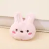 Accesorios de Conejo Bordados de Felpa Color Accesorios DIY Bufanda Bolso Zapatos y Calcetines Broches Accesorios Regalo a Mano Funda para Teléfono Móvil