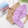 Gorro para Secar el Cabello para Mujer, Fuerte Absorción de Agua, Toalla de Secado Rápido, Champú y Secado de Cabello, Turbante, Cabello Largo, Engrosado, Lindo Gorro de Ducha al por Mayor