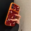 Capa com Design de Cavalo e Laço Adequada para iPhone 17 Pro Max, Novo Modelo para Apple 16 Pro, Niche 15 Pro, Couro para 16