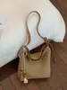 Bolso de Punto Calado de Gran Capacidad Estilo Relajado para Mujer 2026 Nuevo Bolso de Hombro Cruzado Tote Casual para el Trabajo