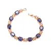 Pulseiras Coloridas de Exportação Transfronteiriça Europeia e Americana para Mulheres, Pulseiras de Zircônia da Moda Leve de Luxo de Alta Qualidade, Acessórios com Design Elegante