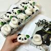 Accesorios para el Cabello de Panda Dulces y Lindos Otoño e Invierno Nueva Serie de Muñecos de Peluche Pinza para Flequillo Cuerda para el Cabello Diadema Pinza de Agarre