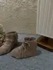 Botines versátiles de estilo retro con flecos, de diseño inspirado en lo británico, para niñas, nueva colección otoño 2026, gamuza marrón, botas de cuero versátiles y de moda con detalle de hebilla