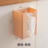 Caja de pañuelos a cuadros ligera de lujo para cocina, sin perforaciones, horizontal y vertical, de doble propósito, para toallitas de baño, toallitas, bombeo de papel higiénico