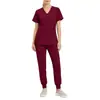 Entrega internacional de uniformes de trabalho para enfermeiros, macacões de manga curta, uniformes de trabalho para médicos, roupas de trabalho para equipe médica