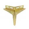 Perna de sofá em forma de diamante com três pernas e ângulo, mesa de sofá, perna de sofá de metal, perna de gabinete de TV simples e moderna, ferragens para móveis, atacado