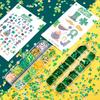 Irlanda transfronteriza St. Sombrero Verde de San Patricio Lentejuelas Cerámica Blanda Joyería para Uñas Uñas Luminosas Calcomanía Tatuaje