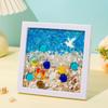 Juguetes creativos hechos a mano, pintura con textura de bricolaje, paquete de material educativo para niños, regalo de cumpleaños, serie Shell Ocean, venta al por mayor