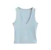 1505-2026 Primavera/Verano Nueva Moda Chica Popular Top sin Hombros Estilo Europeo y Americano Sexy Ajustado Camiseta sin Mangas para Mujer