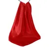 Pañuelo Cuadrado de Satén 90cm Color Sólido Bufanda para Cuello de Mujer Transfronteriza Turbante Moda Satén Brillante Bufanda de Seda Fabricante Venta al por Mayor