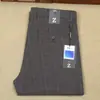 Pantalones de Cuadros Sueltos de Pierna Recta, Poliéster de Grosor Medio Elástico Alto, Suaves y Transpirables, Pantalones Casuales para Hombre, Primavera y Otoño