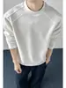 Novedad Otoño 2026 Estilo Hong Kong Talla Grande Algodón Chino Manga Larga Camiseta M-5X HT26893-Especial P18