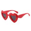 Novos óculos de sol infláveis da moda para festa de amor Y2K, óculos de sol personalizados para garotas europeias e americanas, óculos de sol de celebridades da Internet com o mesmo estilo