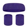 Fornecimento Direto da Fábrica pulseira de toalha faixa esportiva faixa de cabelo faixa de pulso para suor conjunto de fábrica equipamento de proteção patch bordado