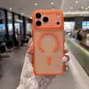 Bestseller de comercio electrónico transfronterizo: Funda de teléfono con succión magnética, agujeros finos, tacto de piel, color a juego, para iPhone 18 Pro Max, funda anticaídas